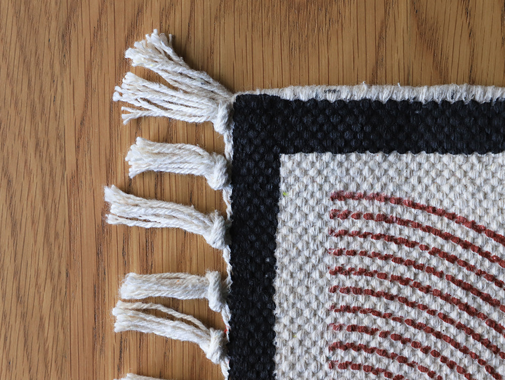 mon chemin tablerunner empreinte