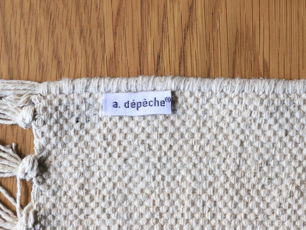 mon chemin tablerunner empreinte