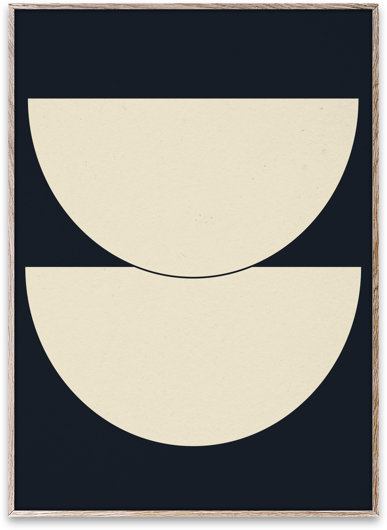 Half Circles I - Blue｜ART POSTER