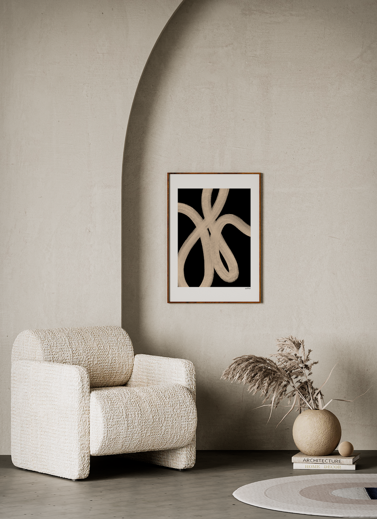 Sand Lines｜ART POSTER