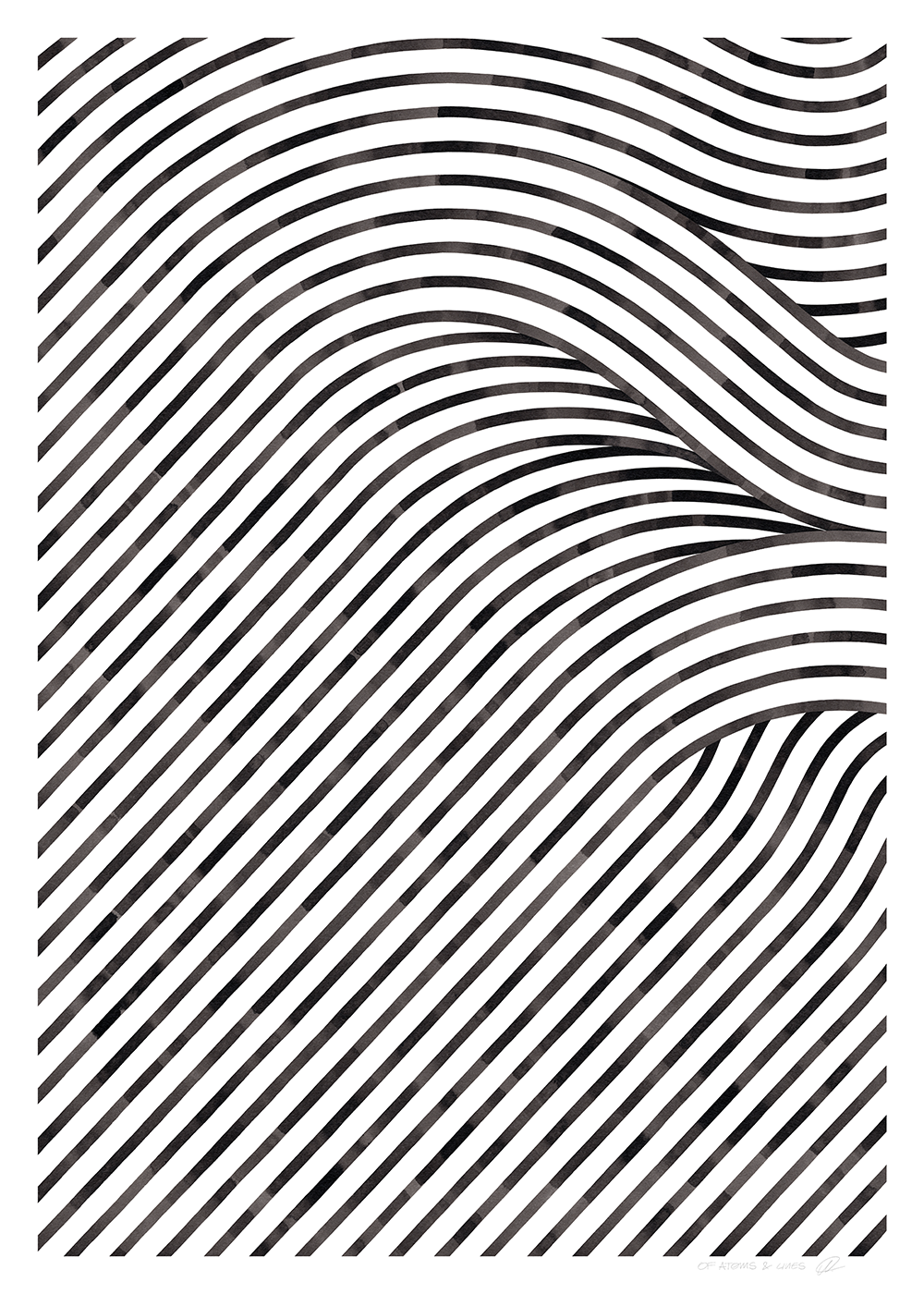 Quantum of Fields 02｜ART POSTER