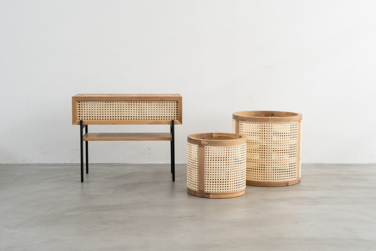 SKAVE RATTAN BASKET