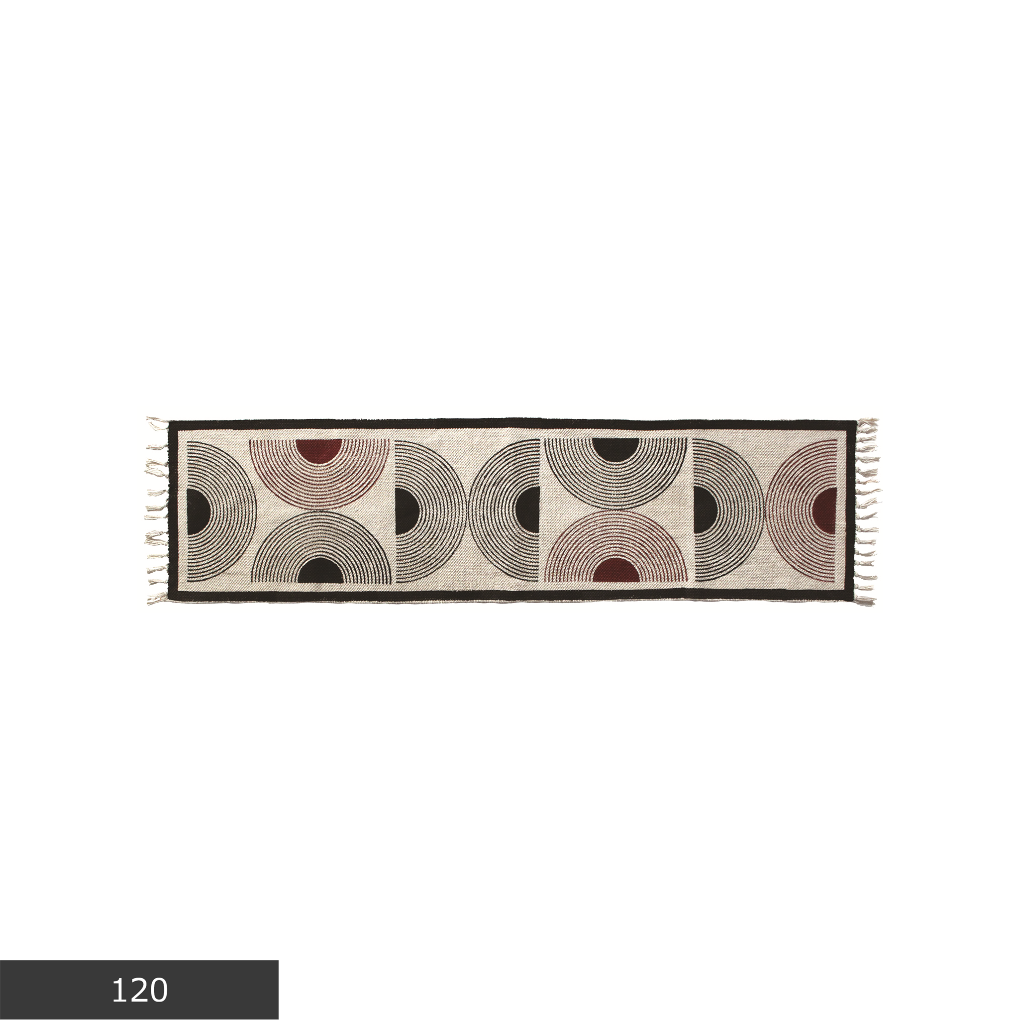 mon chemin tablerunner empreinte