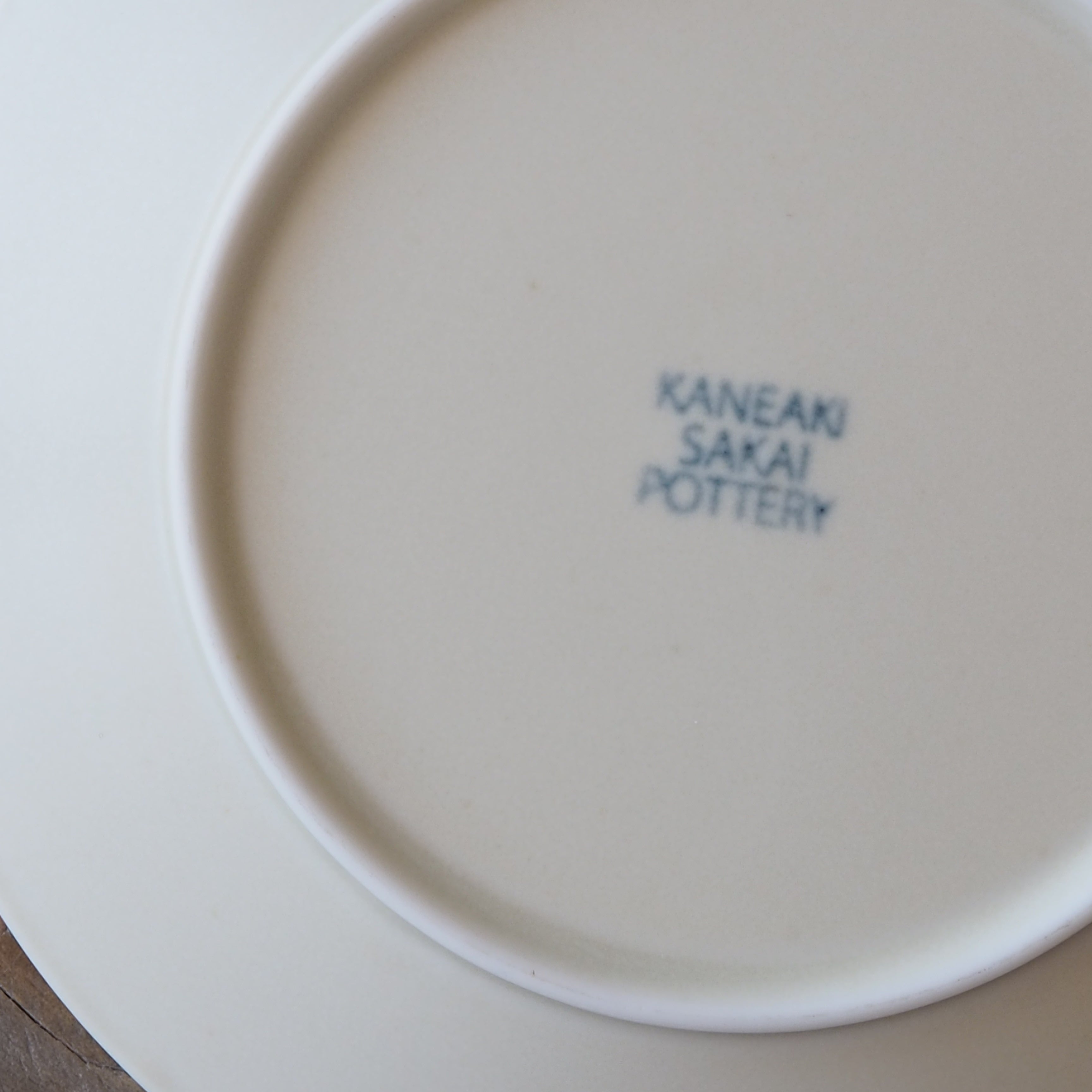 flat mug S｜KANEAKI SAKAI POTTERY