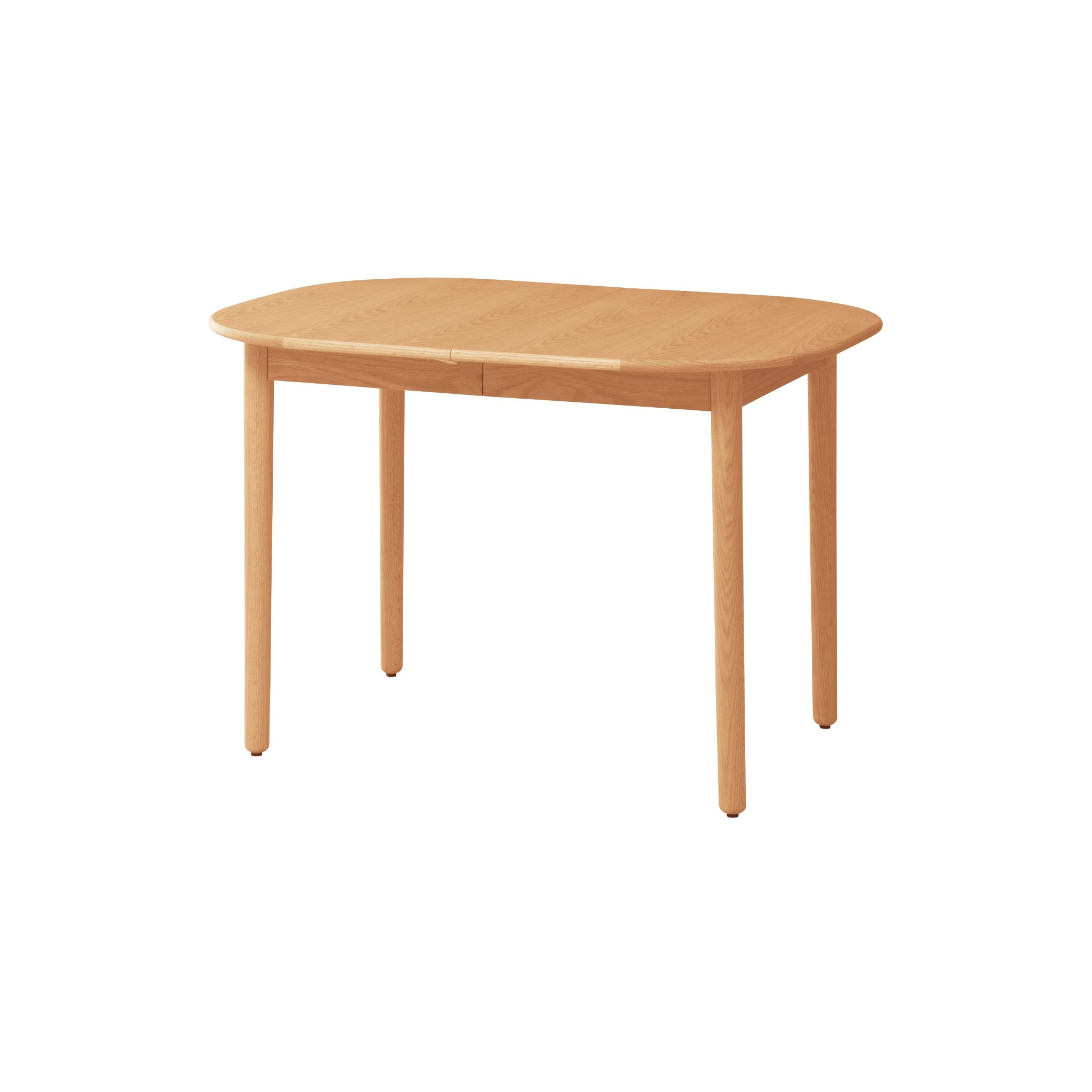 ダイニング 伸長式 エクステンションテーブル オーク