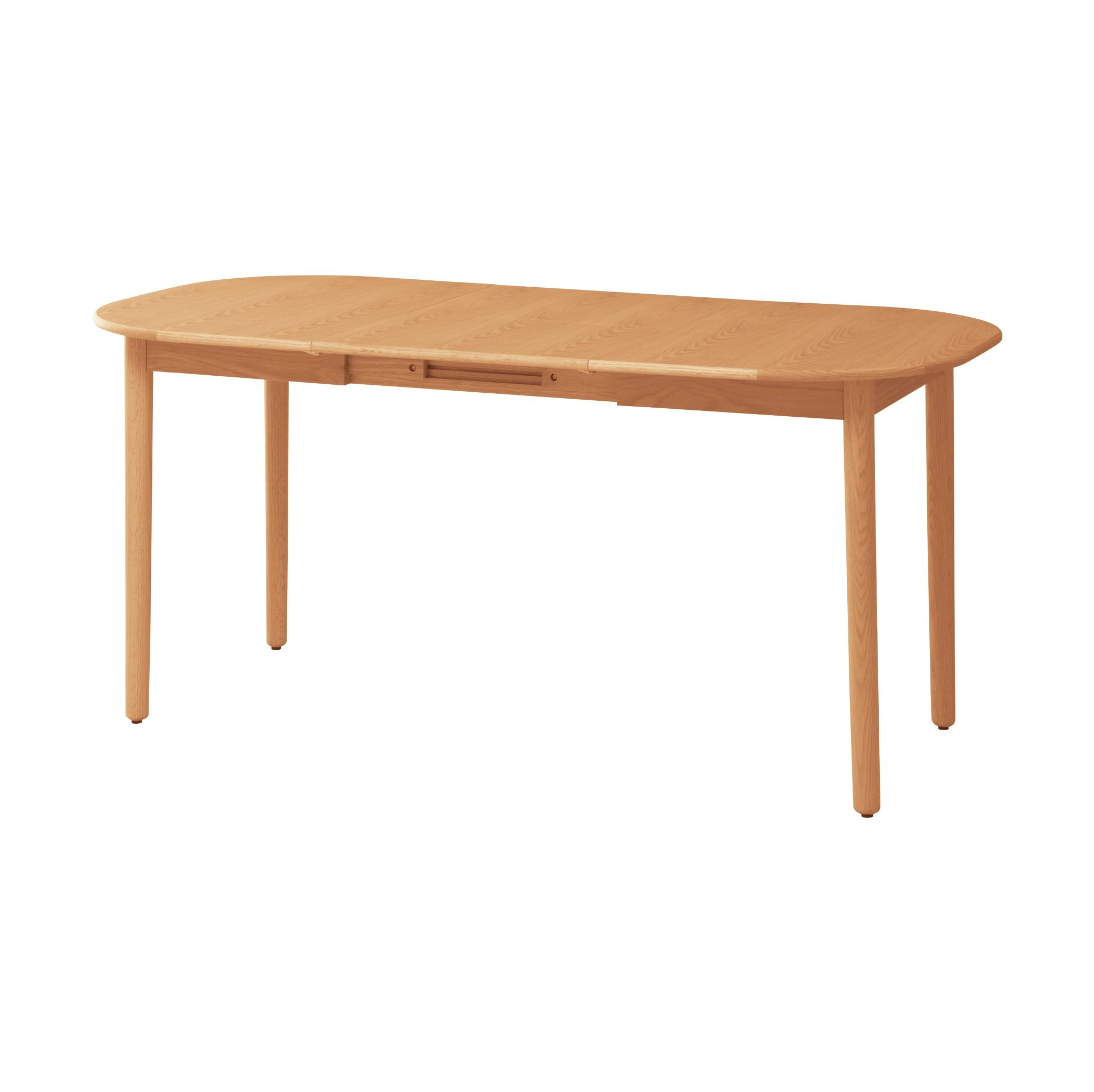 ダイニング 伸長式 エクステンションテーブル オーク