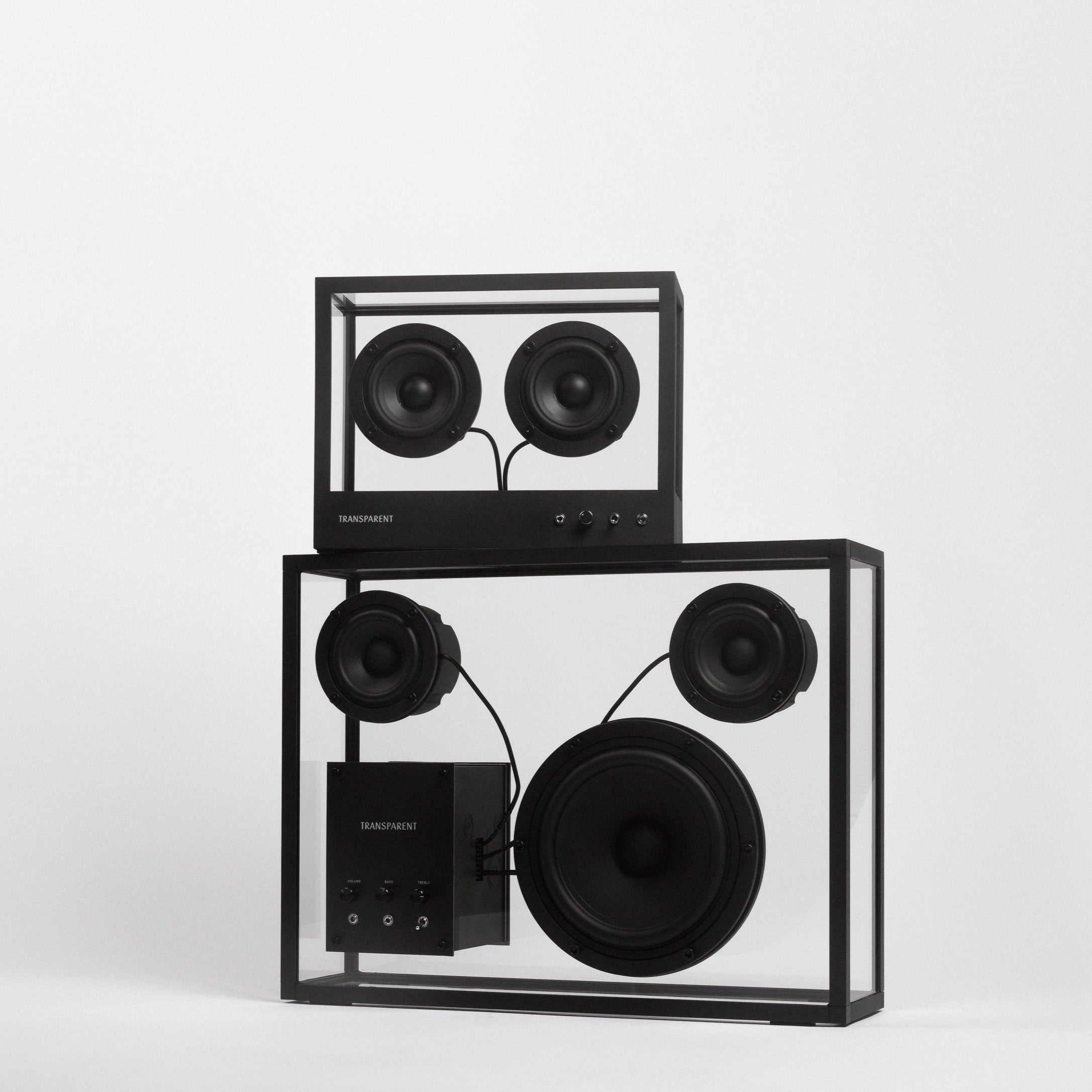 TRANSPARENT SPEAKER BLACK