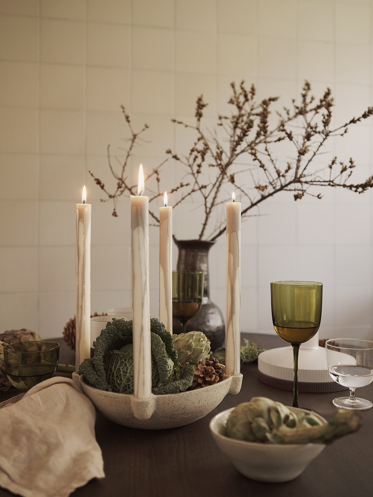 Dryp Candles Set of 2