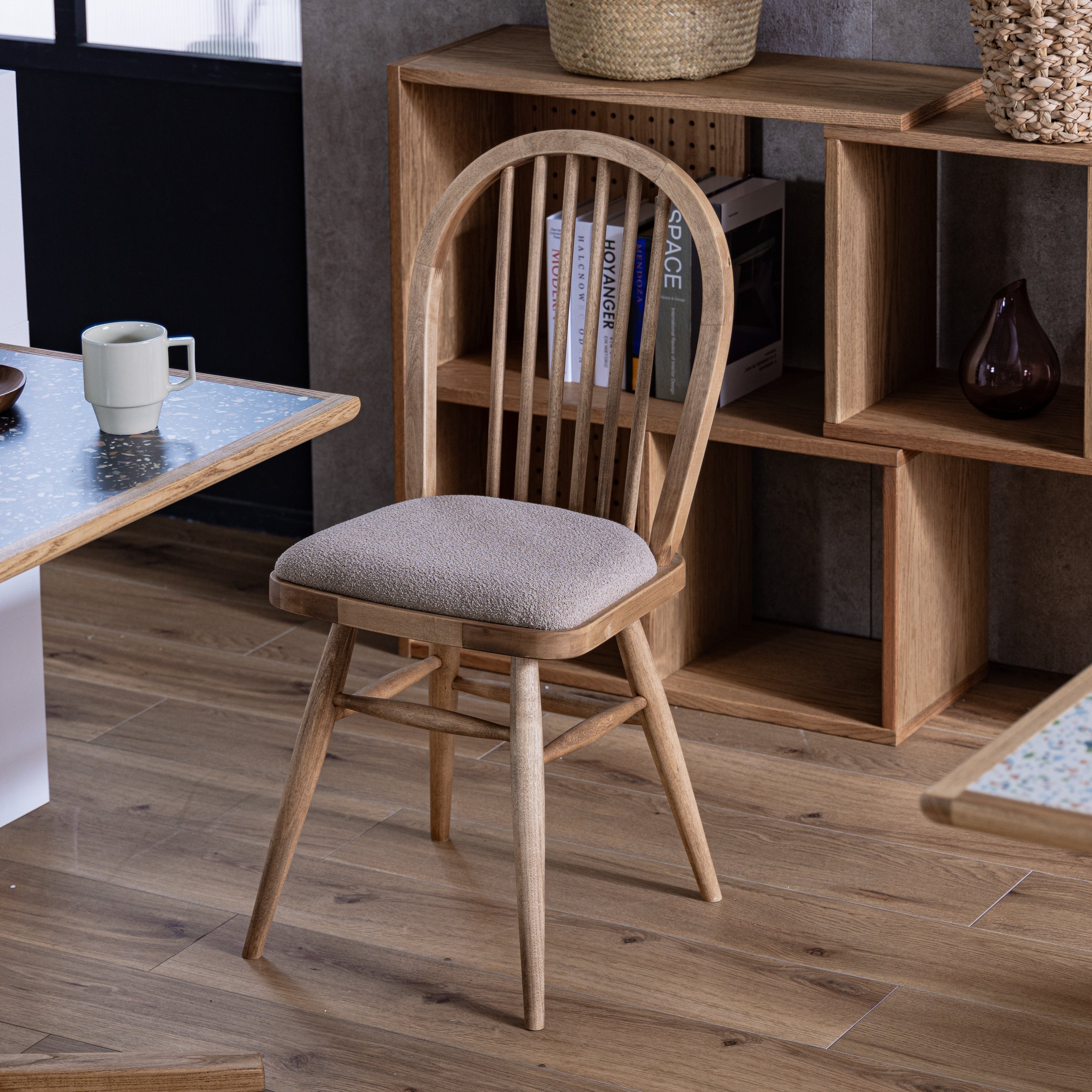北欧 カフェ ダイニングチェア（バーチ）