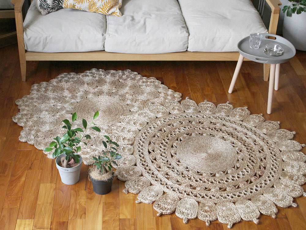 jute rug 9991 circle