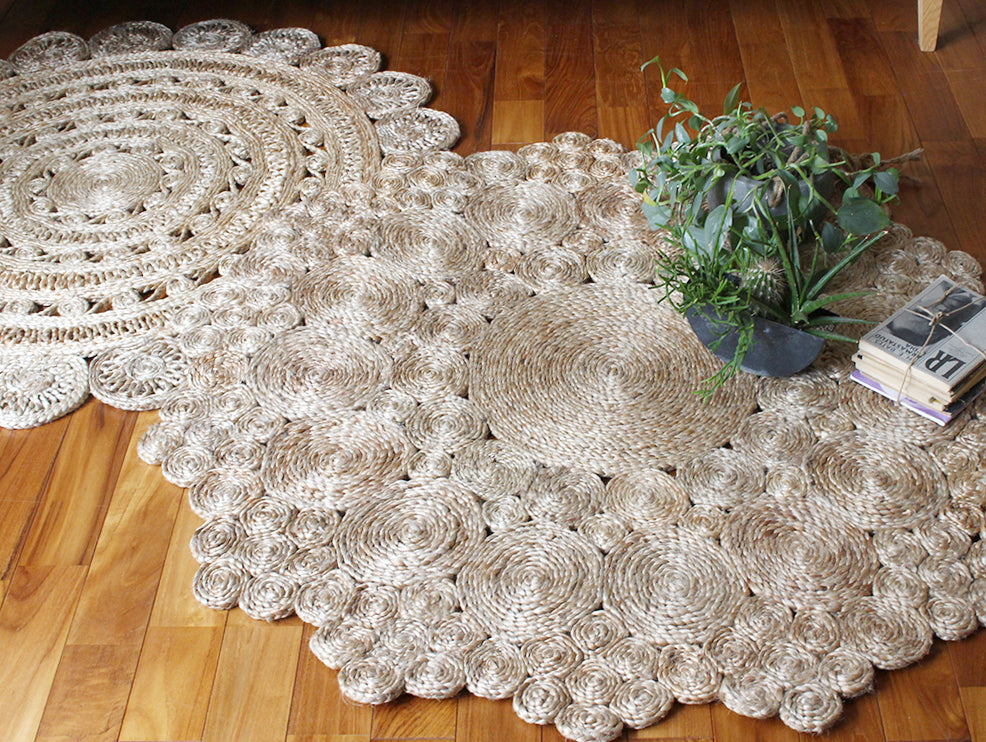 その他 jute rug 9991 circle jute rug 9991 circle