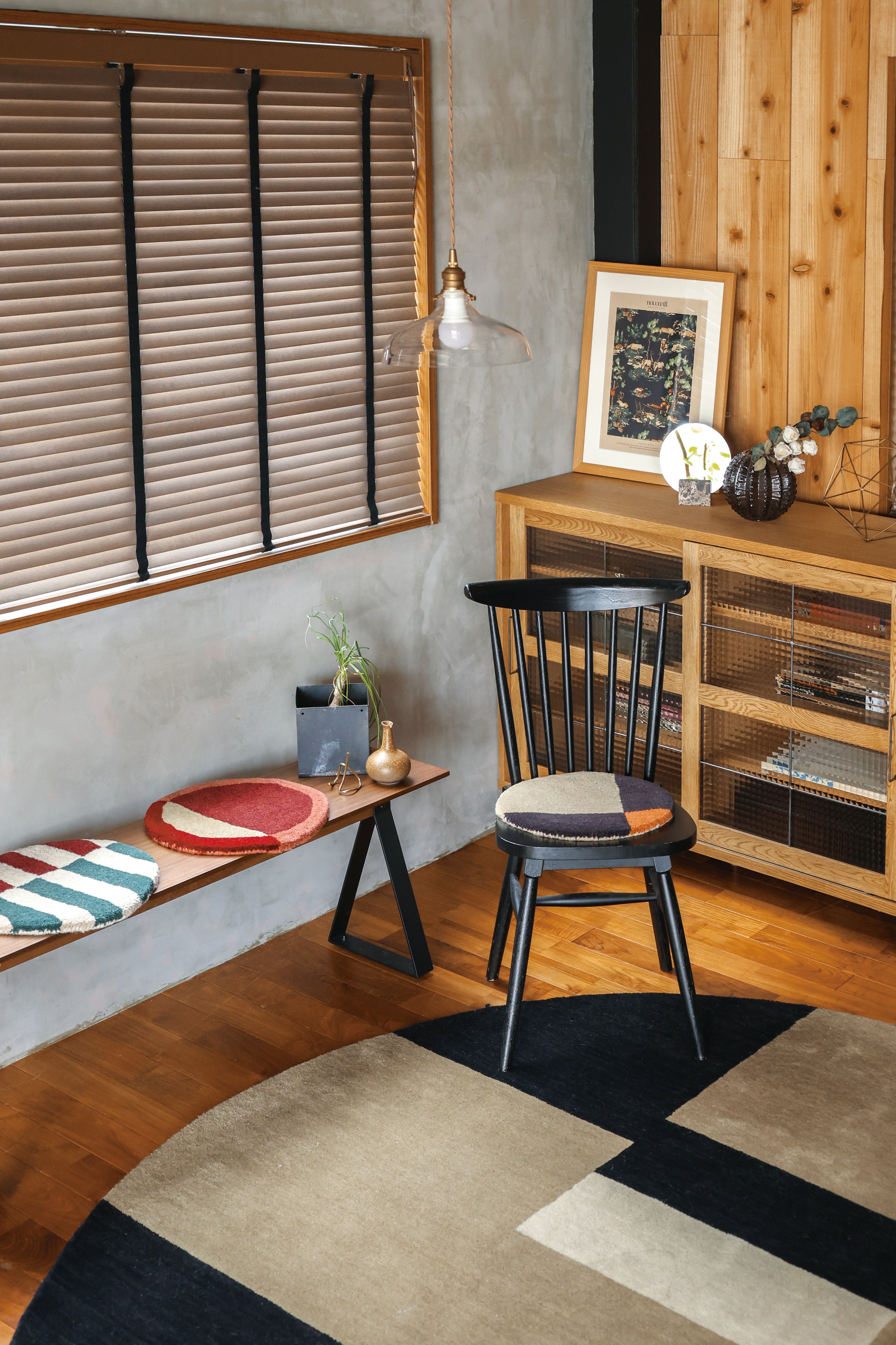 pell wool chair pad samay