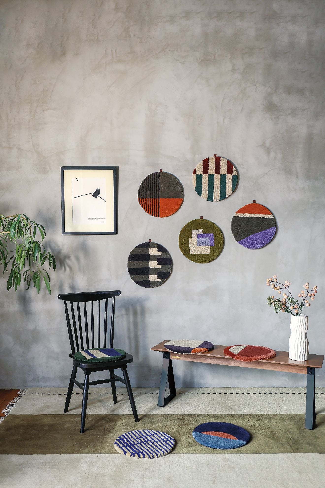 pell wool chair pad samay