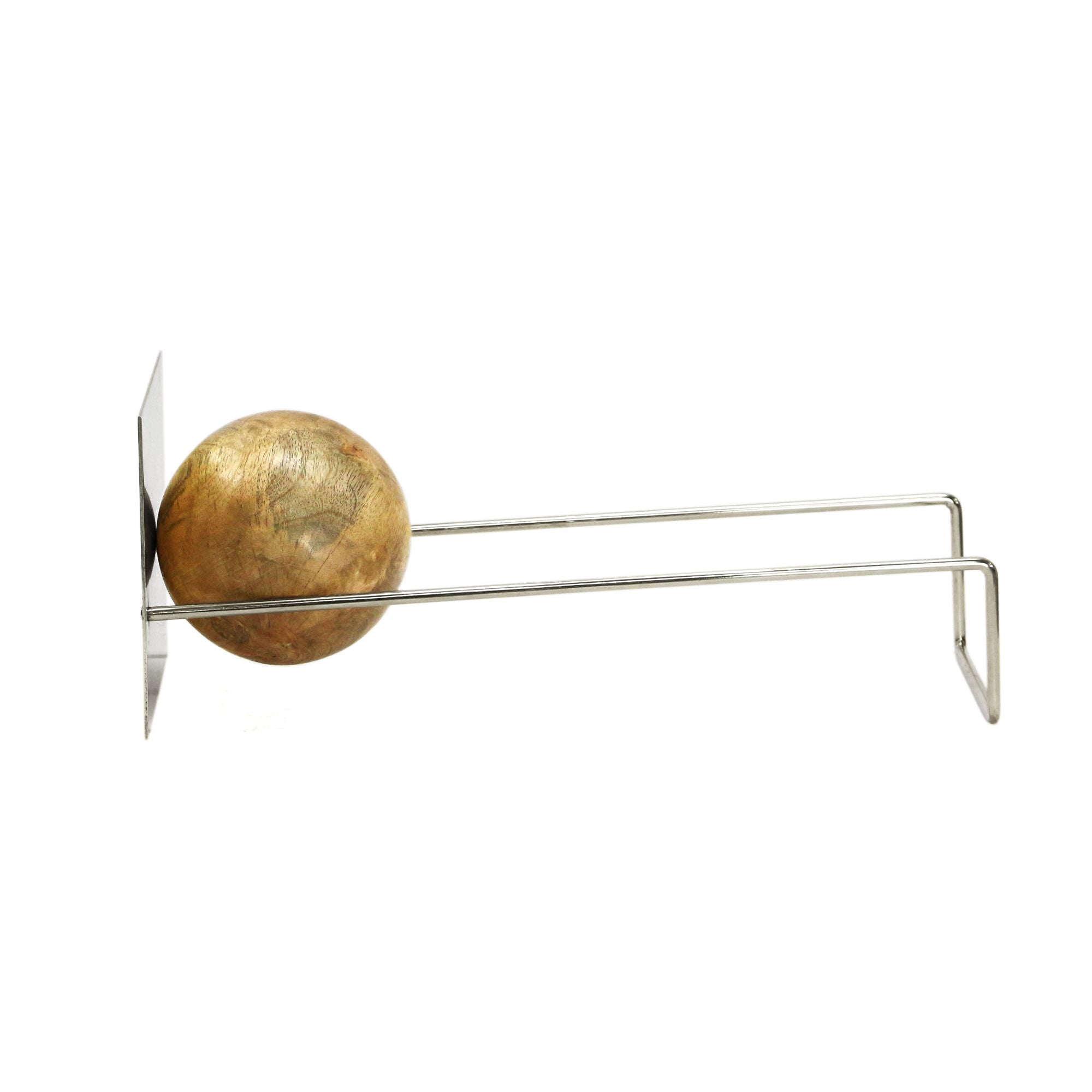 Slope Bookend "Silver"