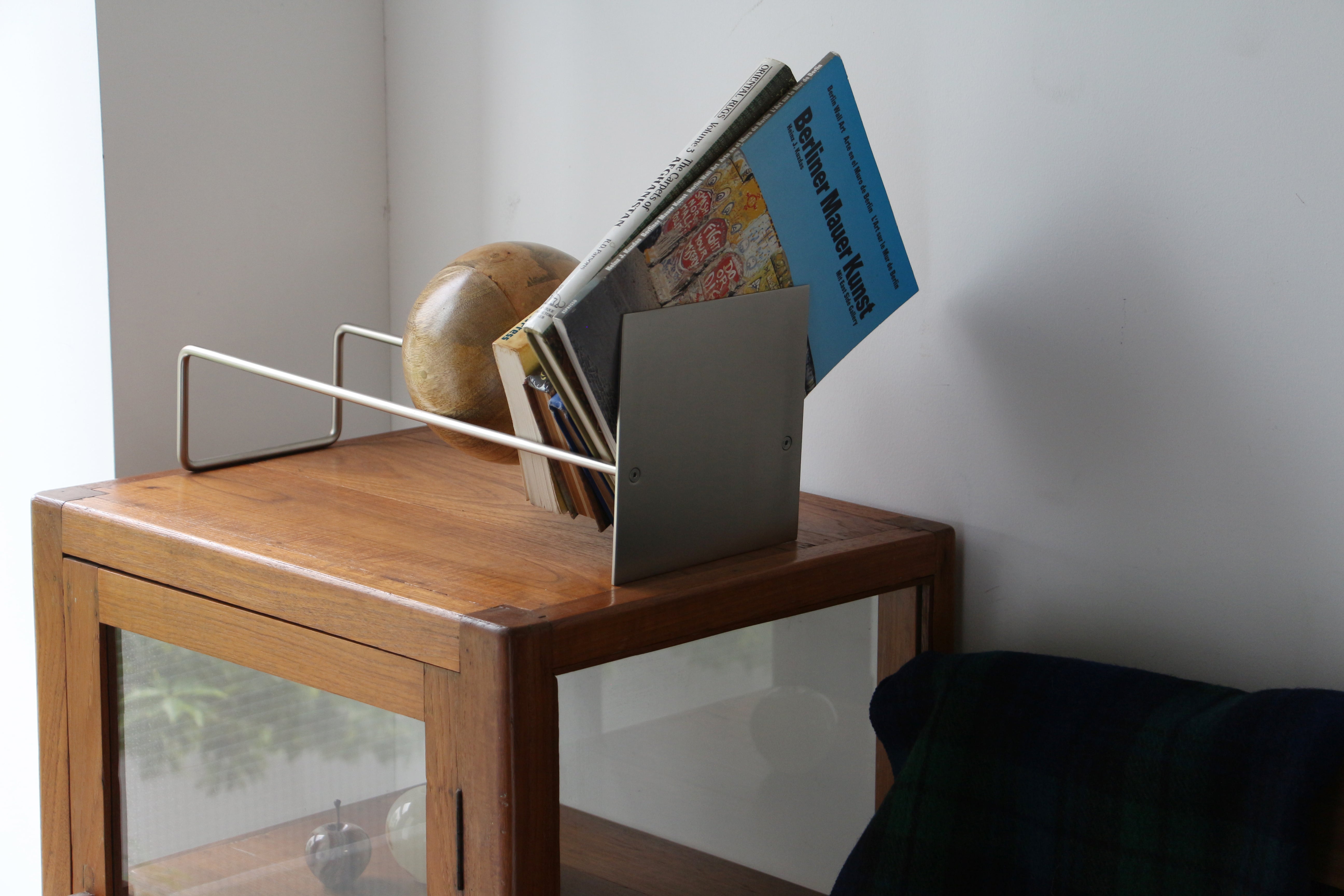 Slope Bookend "Silver"
