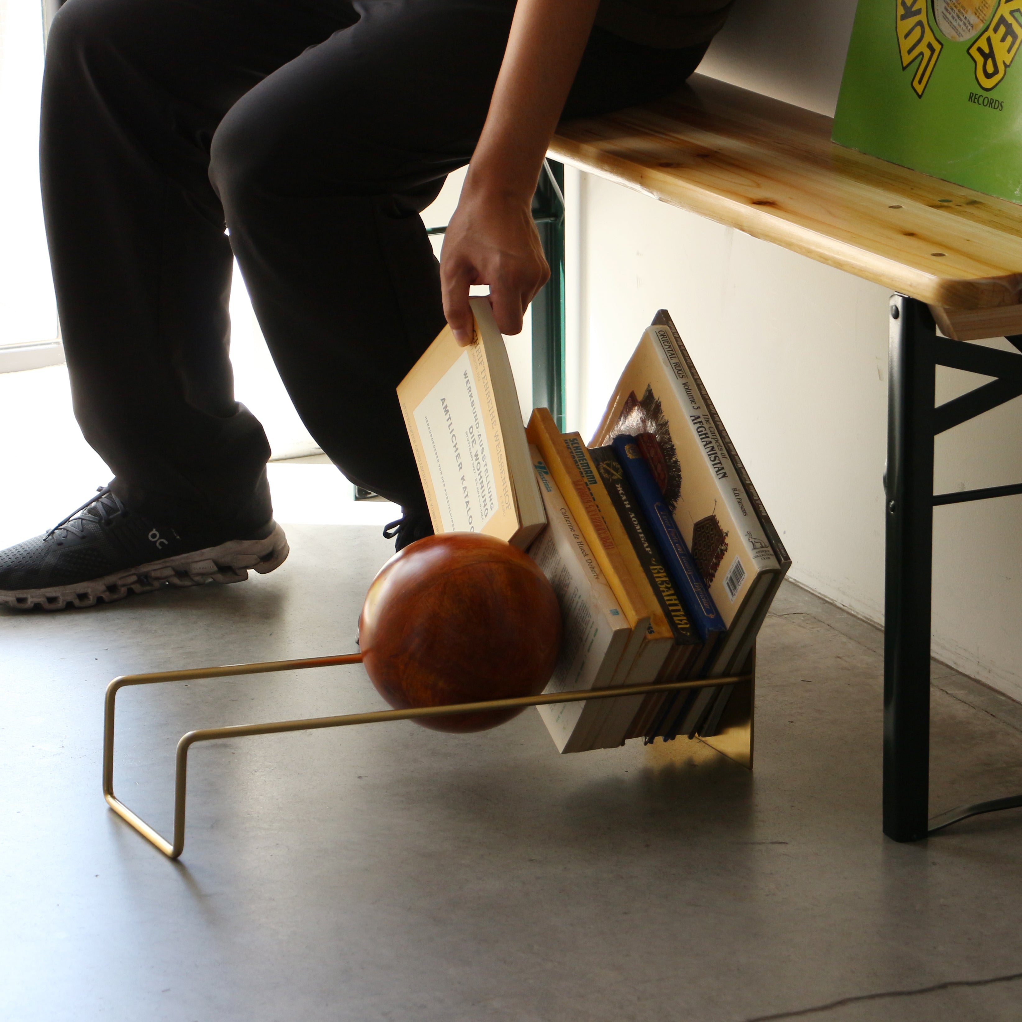 Slope Bookend "Gold"
