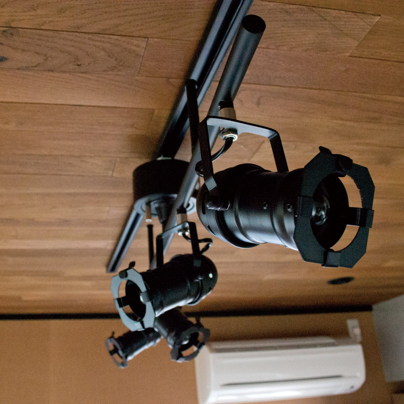 スポットライト スタジオ シーリングライト ブラック