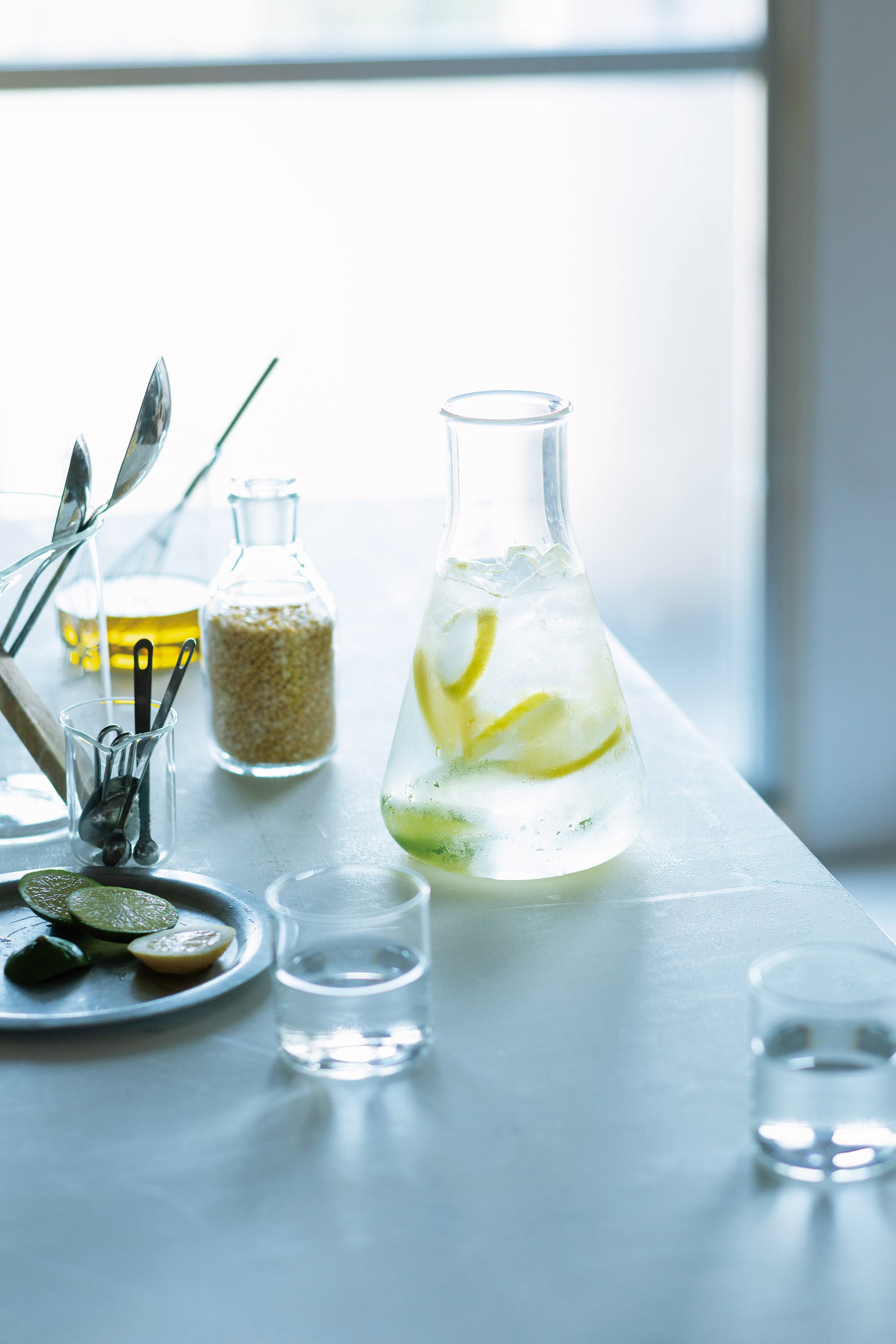 BOROSIL WIDE FLASK 100 BLANK
