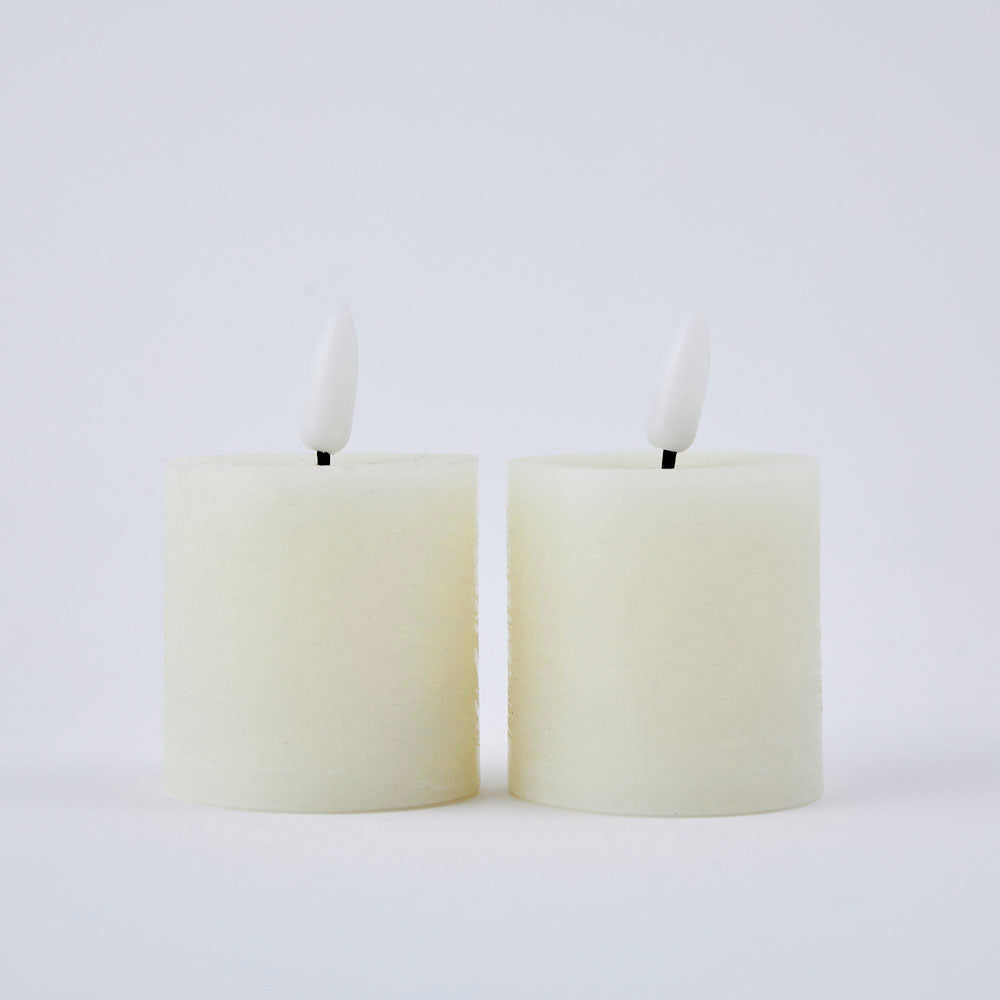 LED LIGHT CANDLE VOTIVE 2PCS