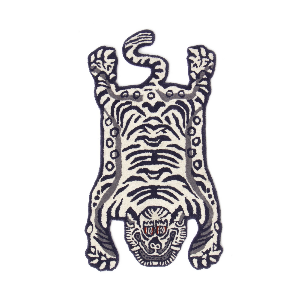 sapeur タイガーラグ グレー